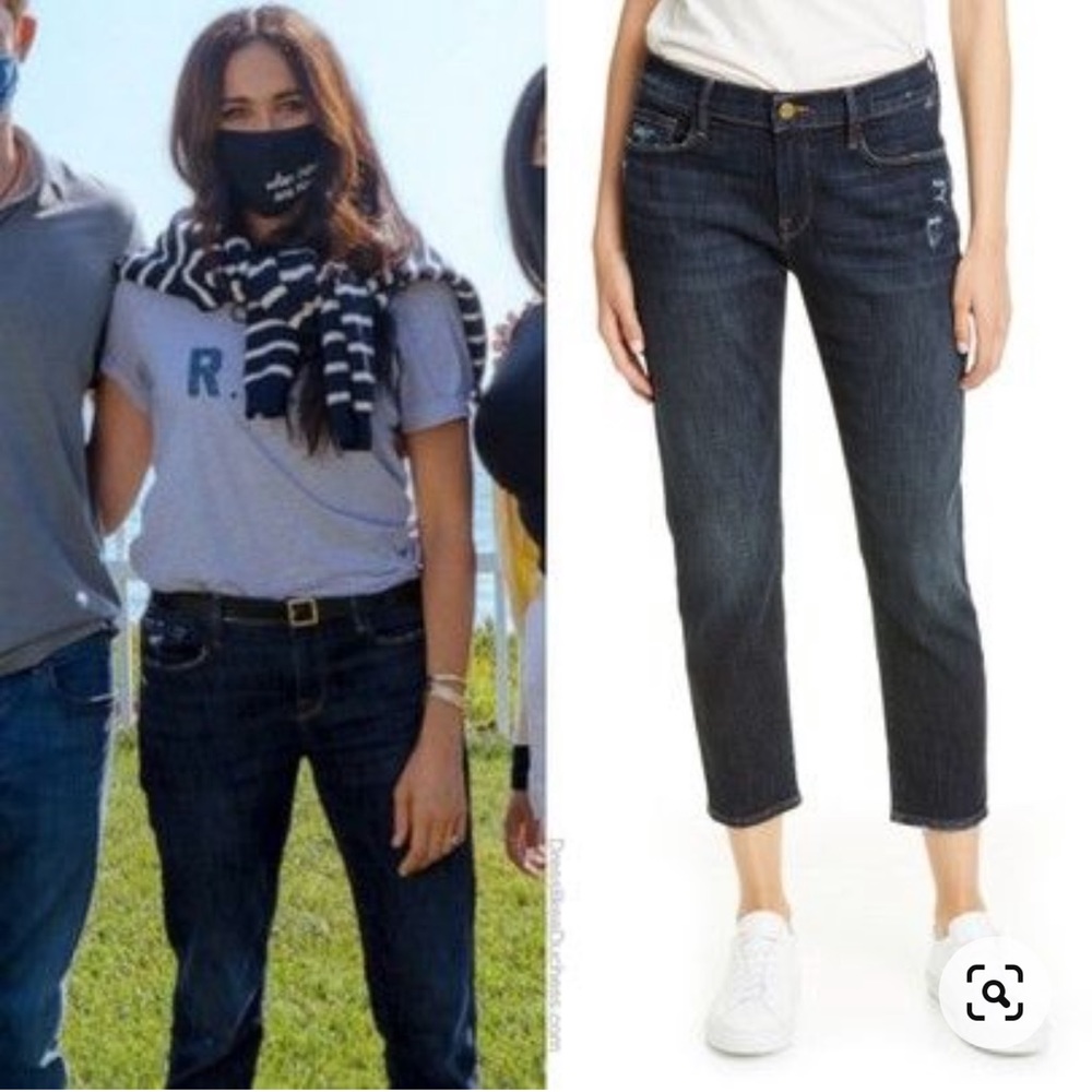 Frame Le Garçon boyfriend jeans ASO Meghan Markle